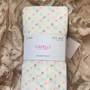 Capelli New York Black Sweater Tights